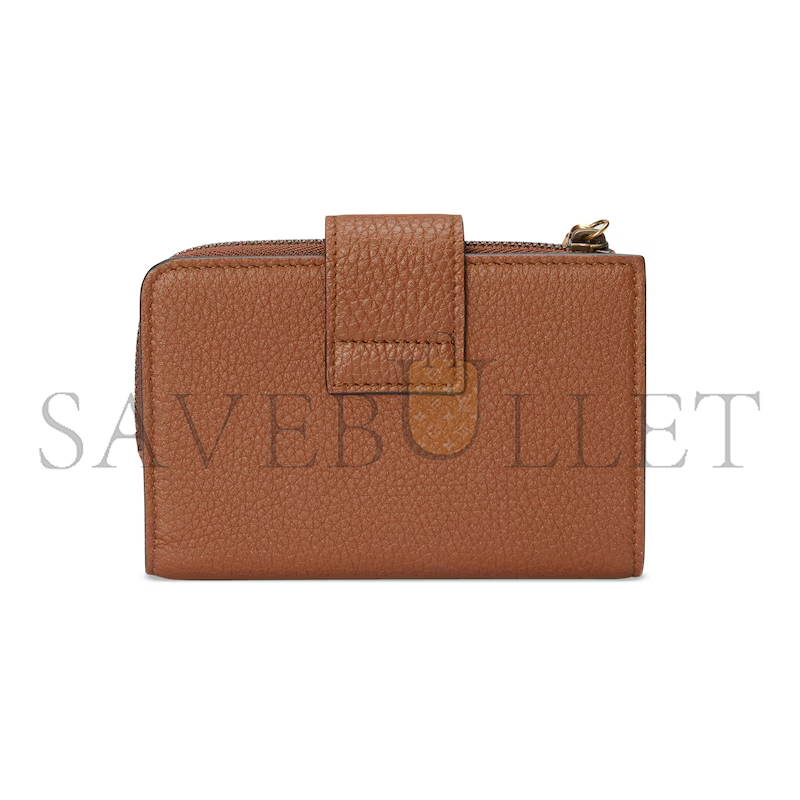 Gvc*1 medium double g wallet with bamboo 739498 (13*8.5*2cm)